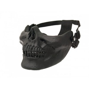ACM Half face protective mask - skull black